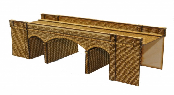 TT-BR007 ''Connors Bridge'' Full Depth Road over Rail Bridge TT:120 Gauge Laser Cut Kit